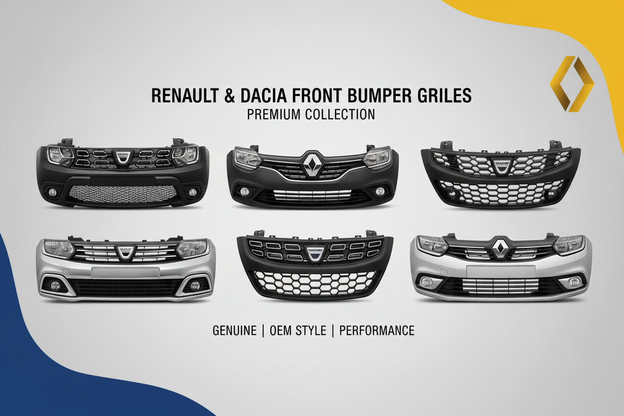 Griglie paraurti renault e dacia - Tomboliniparts