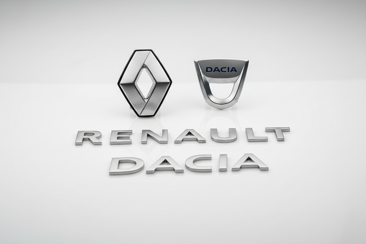 monogramma temmi loghi renault e dacia