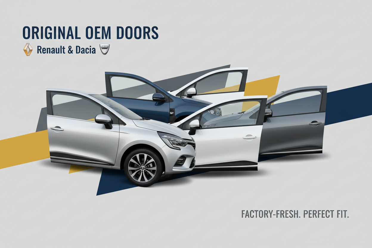 Porte originali Renault e Dacia