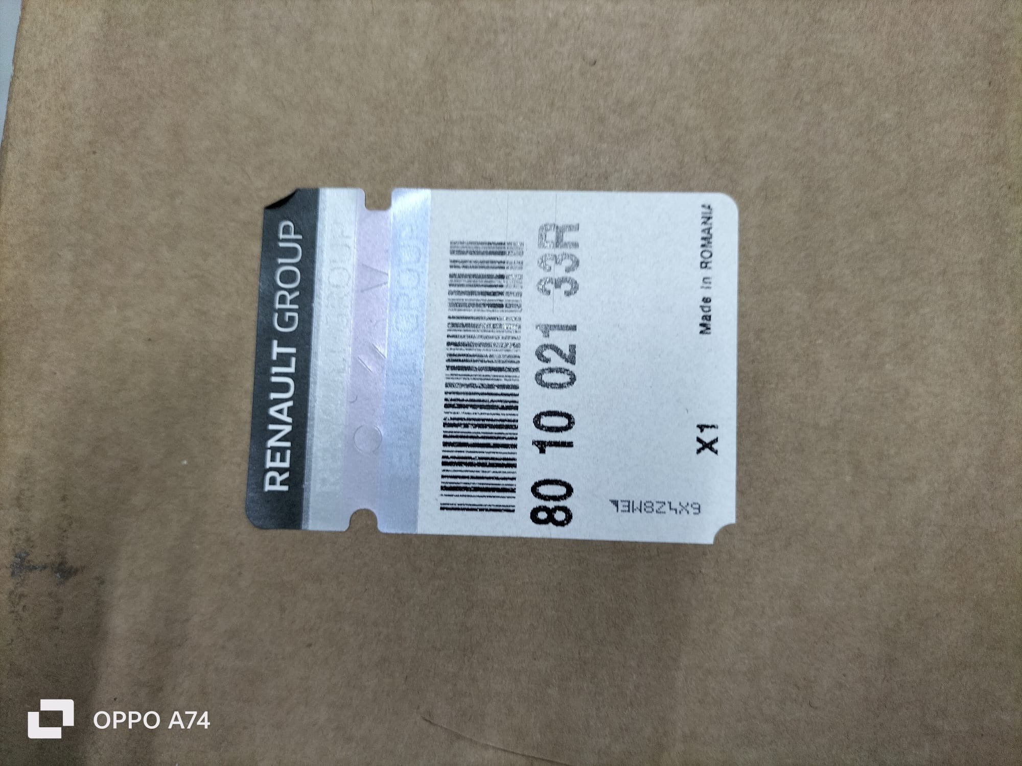 Porta anteriore destra Dacia Logan MCV: 801002123R