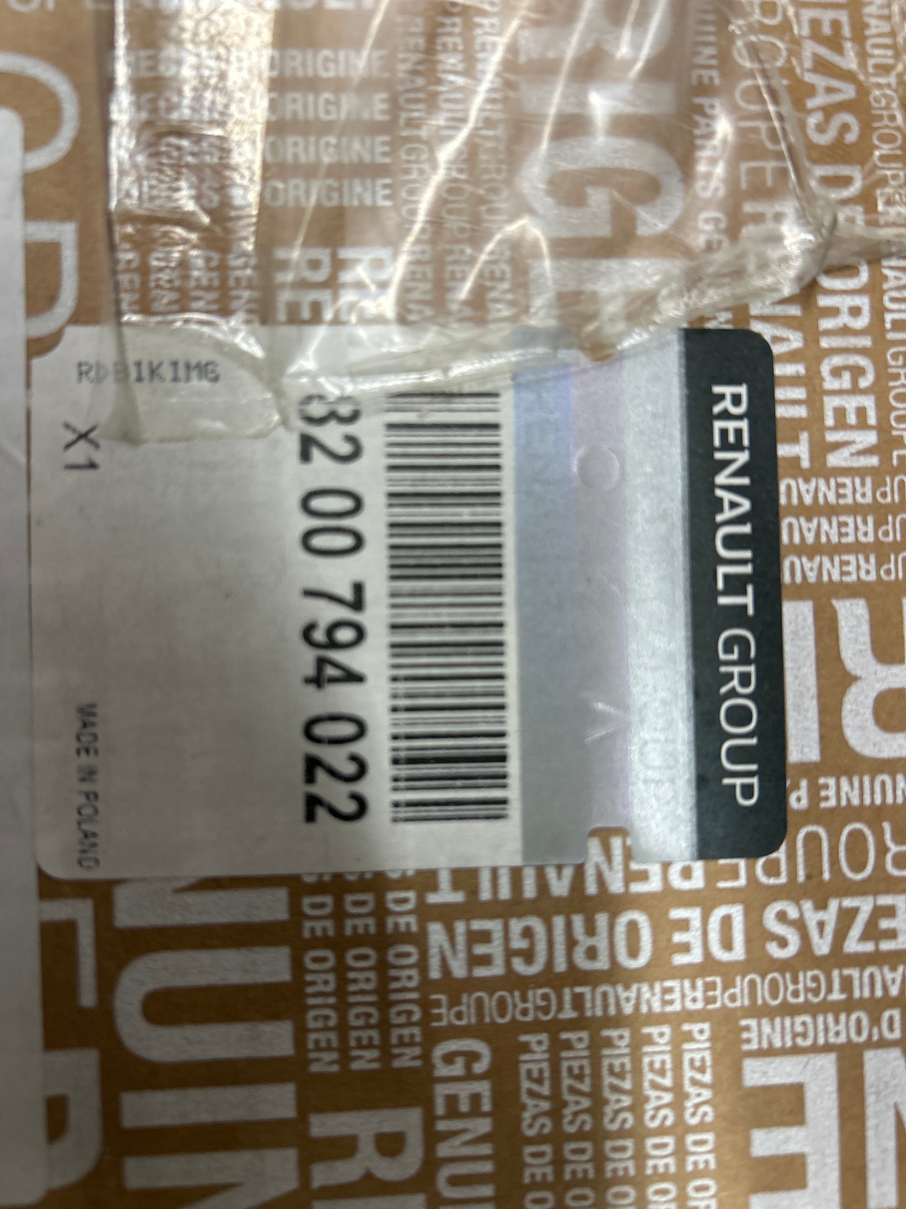 Pretensionatore anteriore destro Renault Clio3 : 8200794022