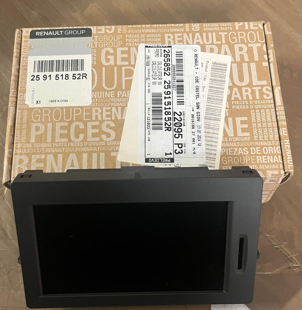 259151852R - monitor multifunzione Renault Clio3