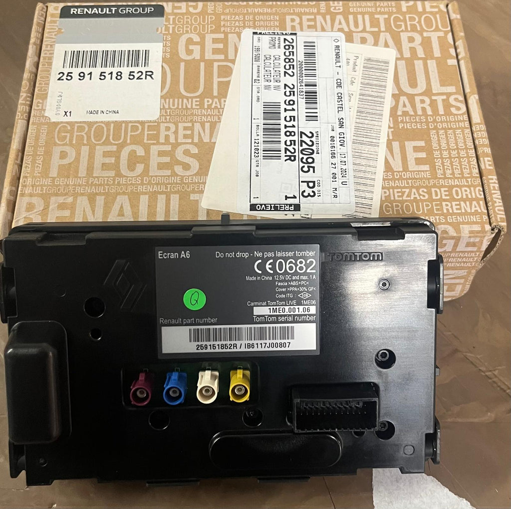259151852R - monitor multifunzione Renault Clio3