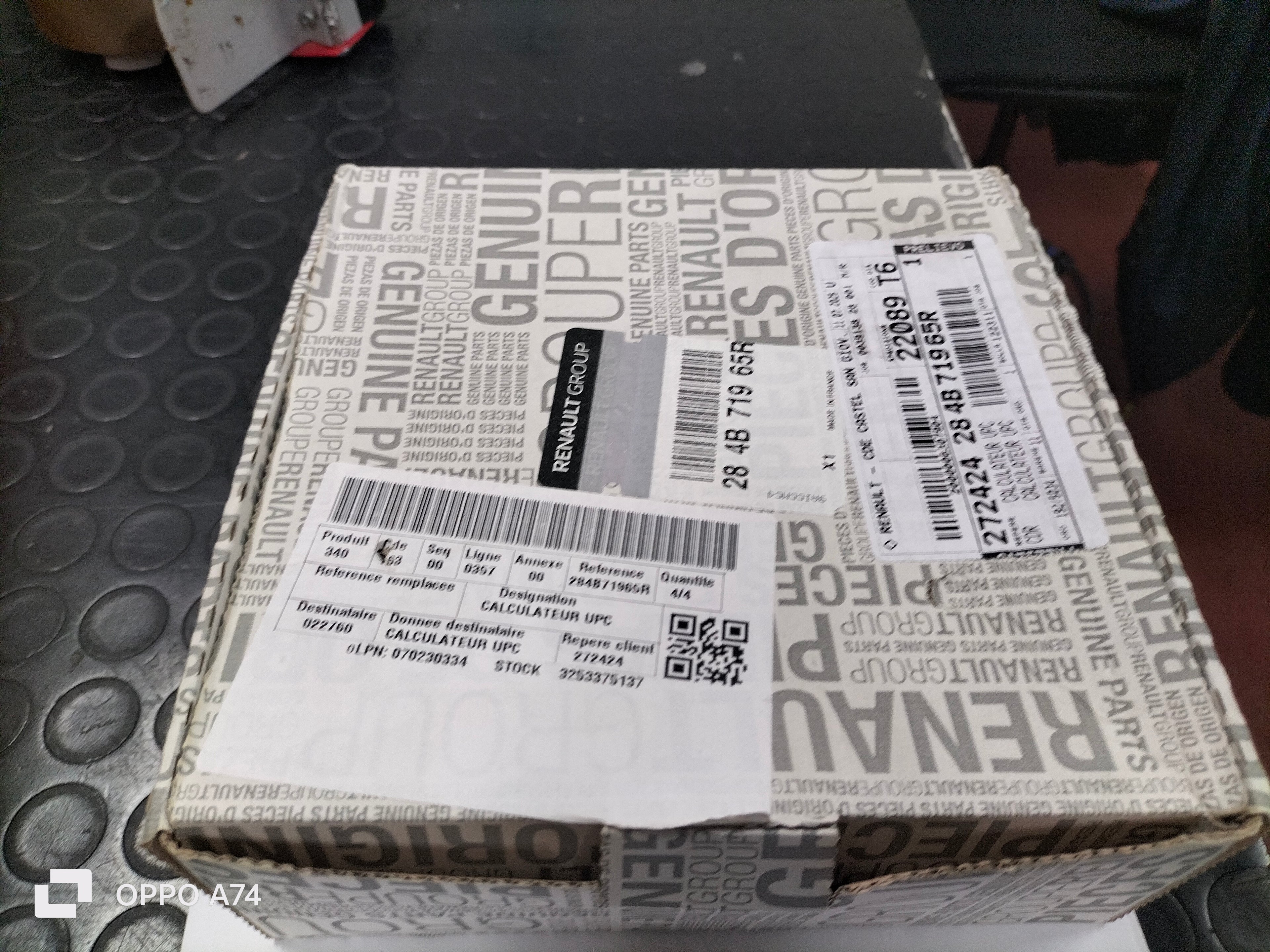 284B71965R - centralina upc Dacia Sandero3 Jogger Captur2 Clio5