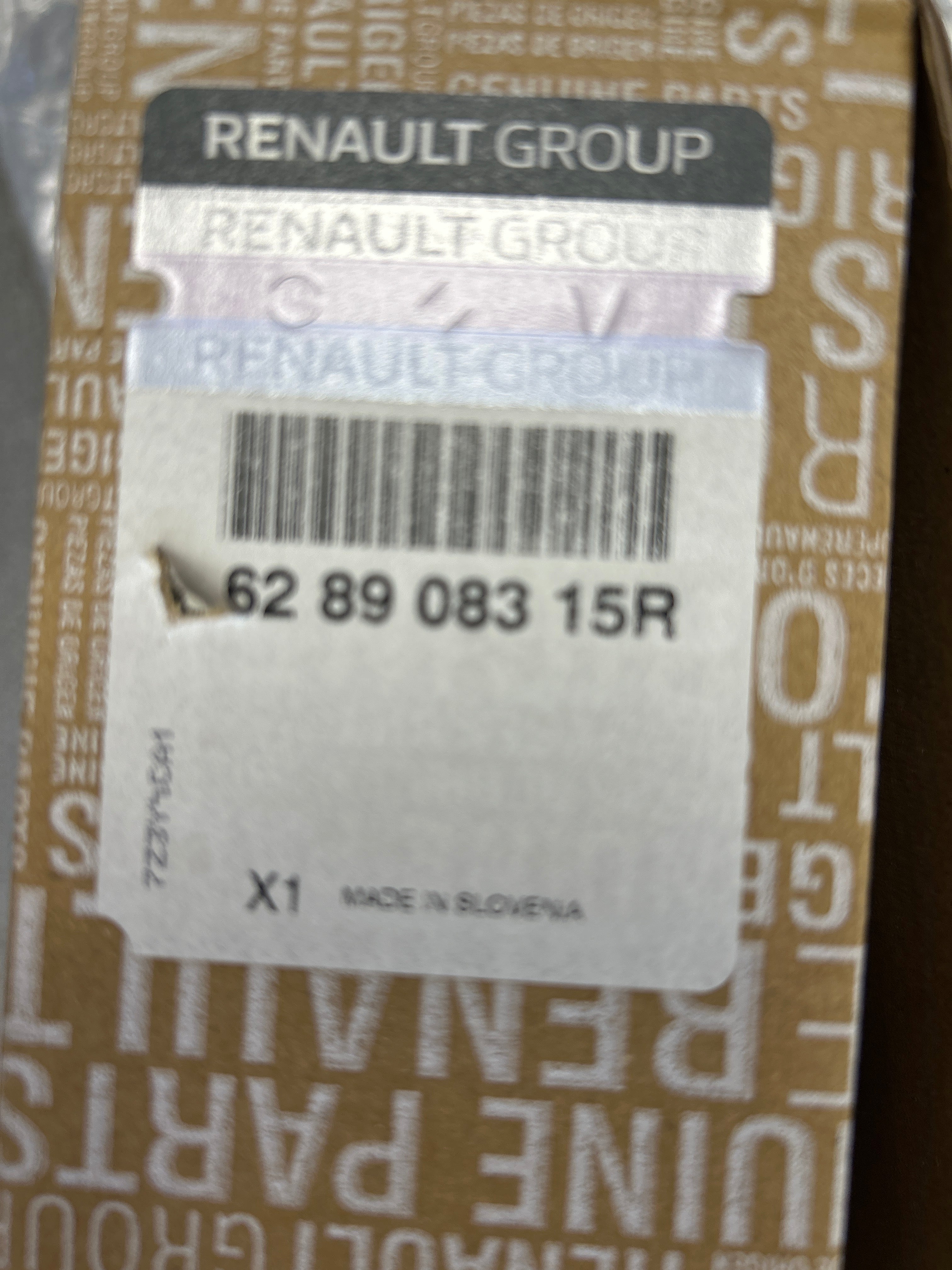 Stemma emblema anteriore Renault Austral: 628908315R