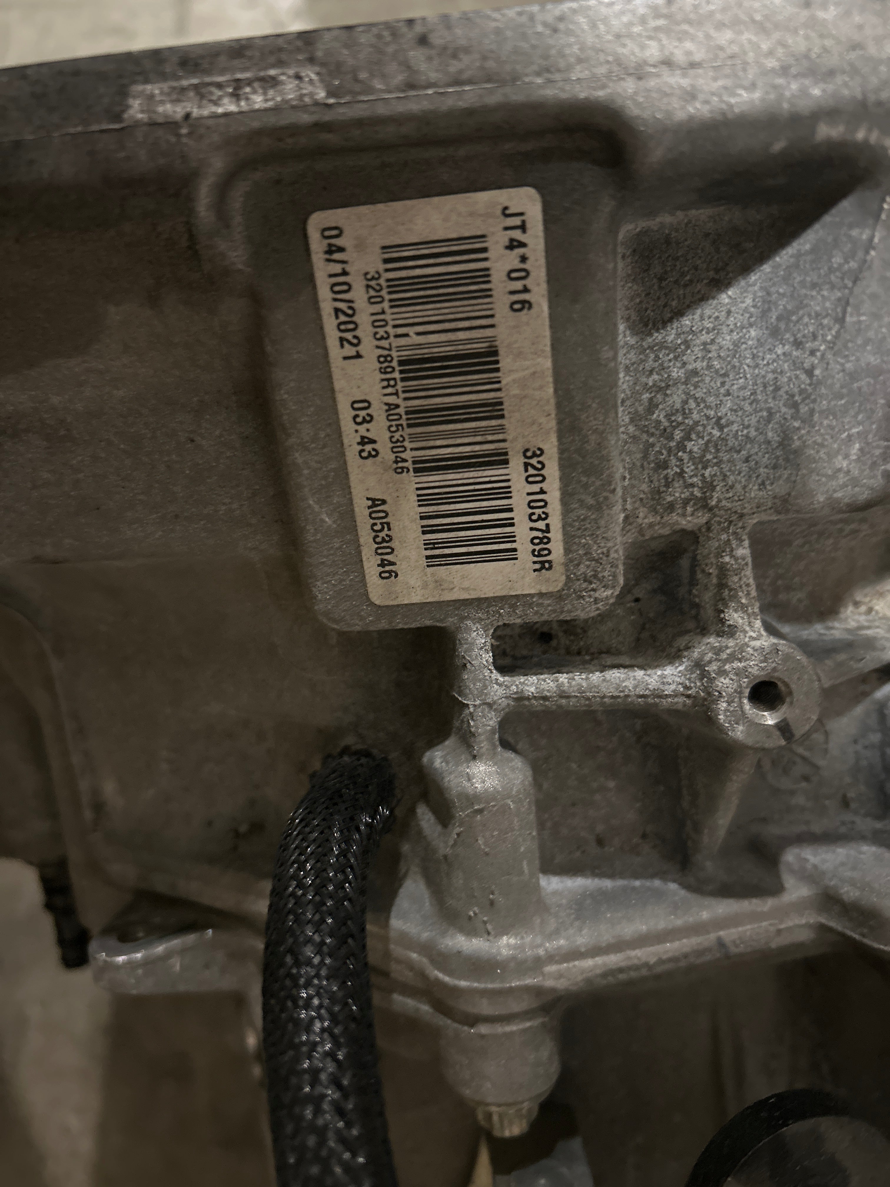 320103789R: Cambio Dacia Renault JT4-016