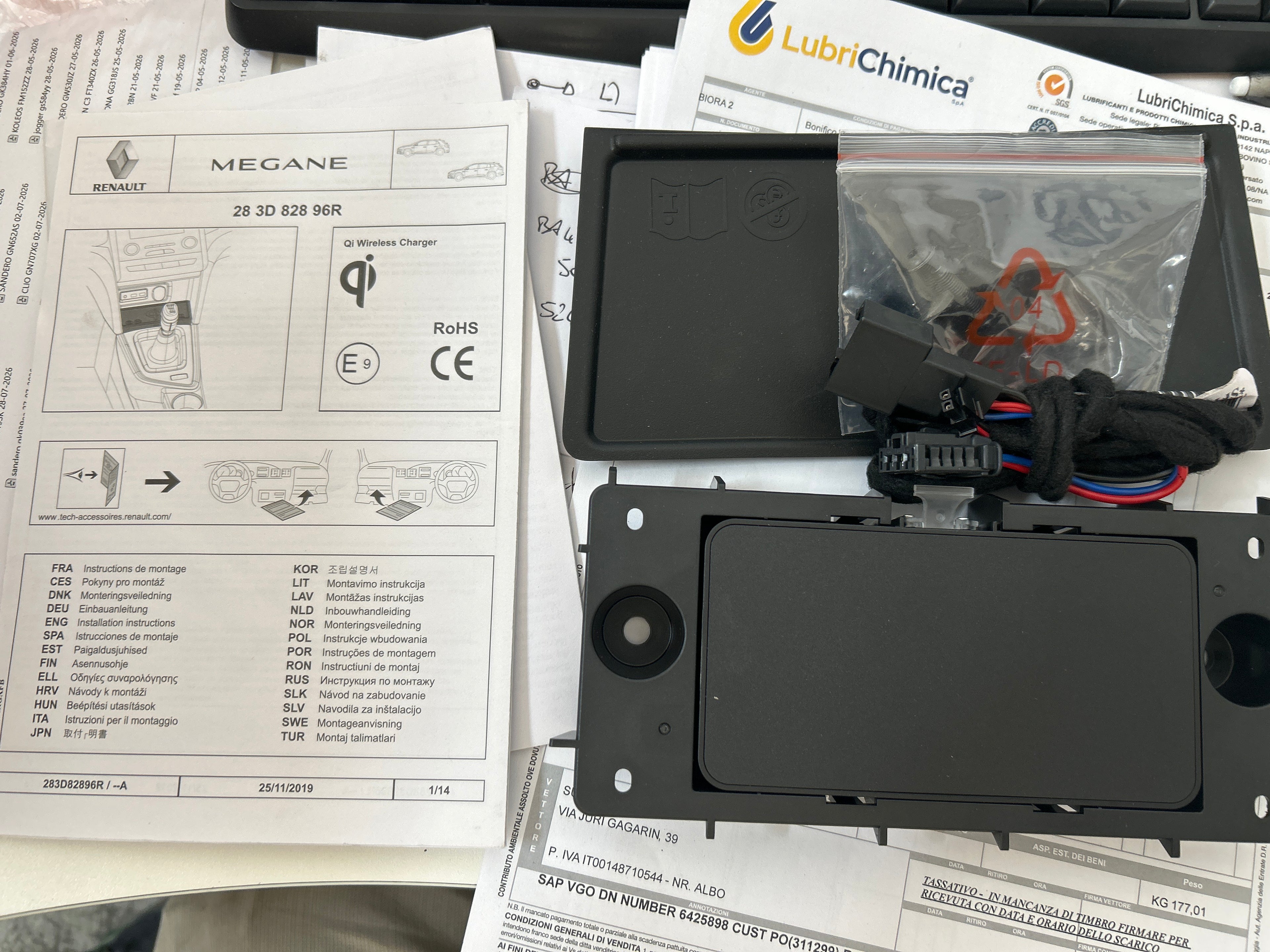 Caricatore induzione Renault Megane4: 283D82896R