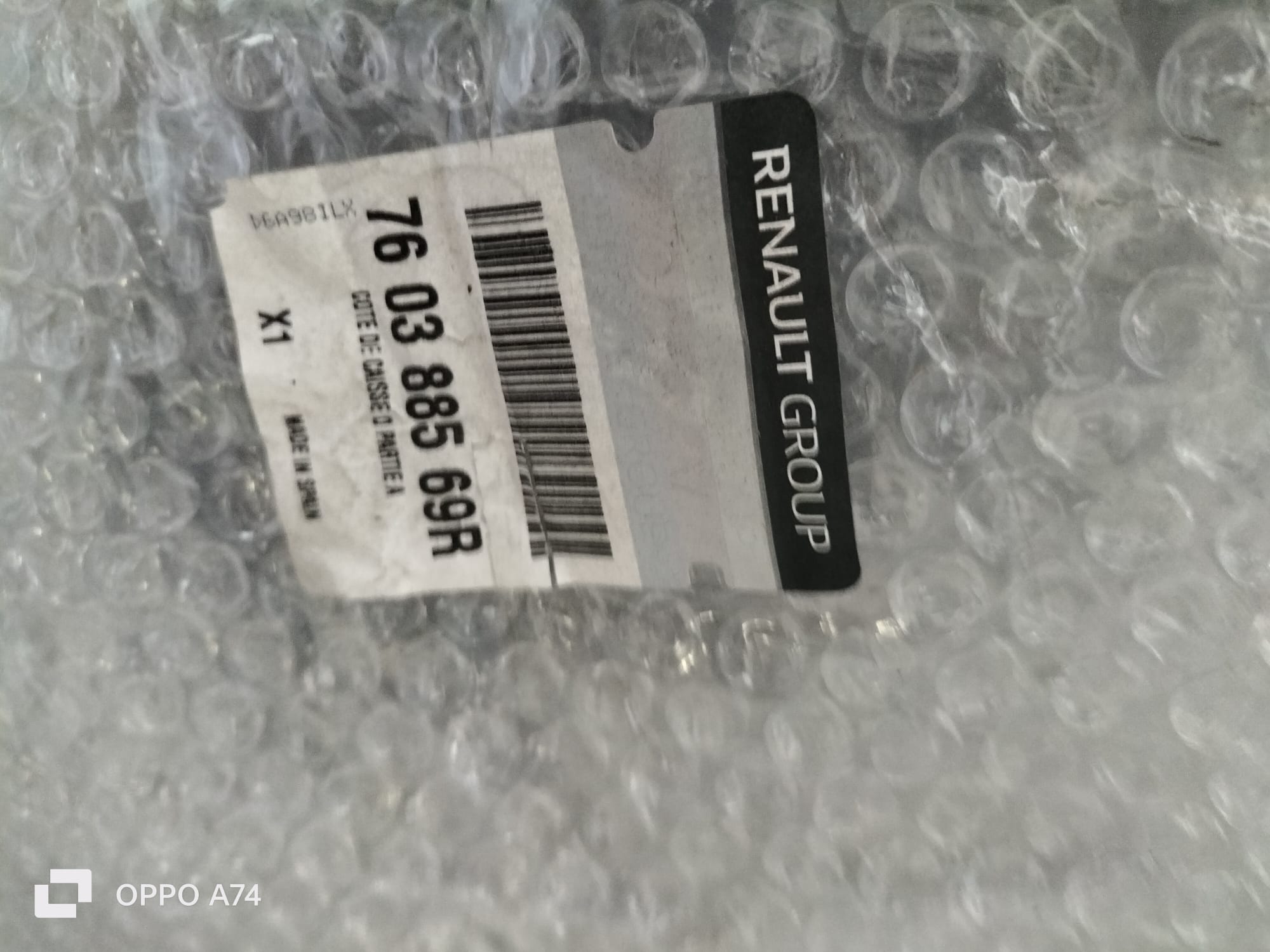 760388569R - PARAFANGO POSTERIORE DESTRO CAPTUR 2