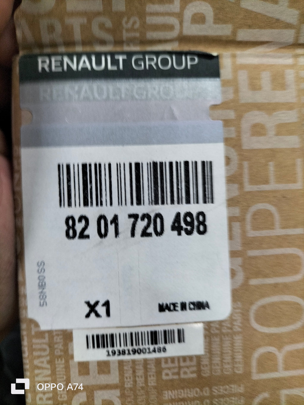 Caricatore a induzione Captur2 e Clio5: 8201720498