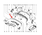 850703057R: spoiler posteriore Renault Scenic4