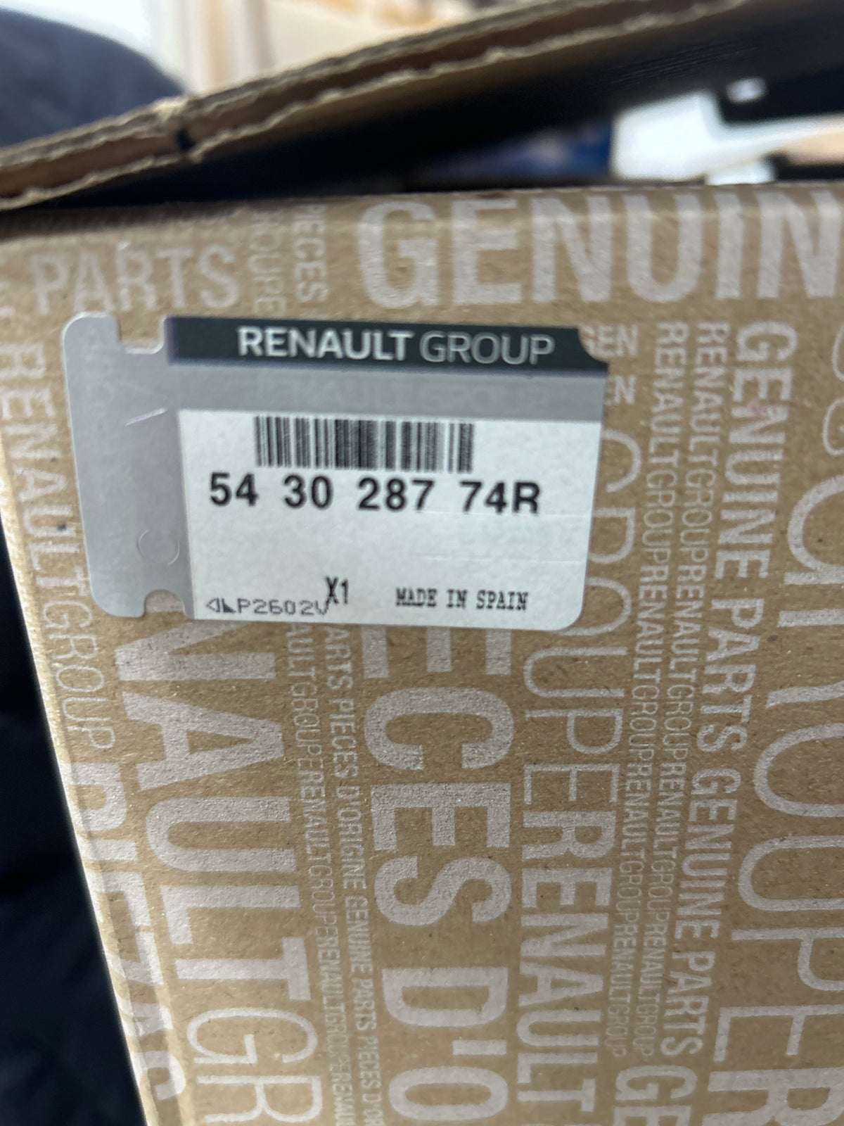 Ammortizzatore anteriore Renault Master 3: 543028774R