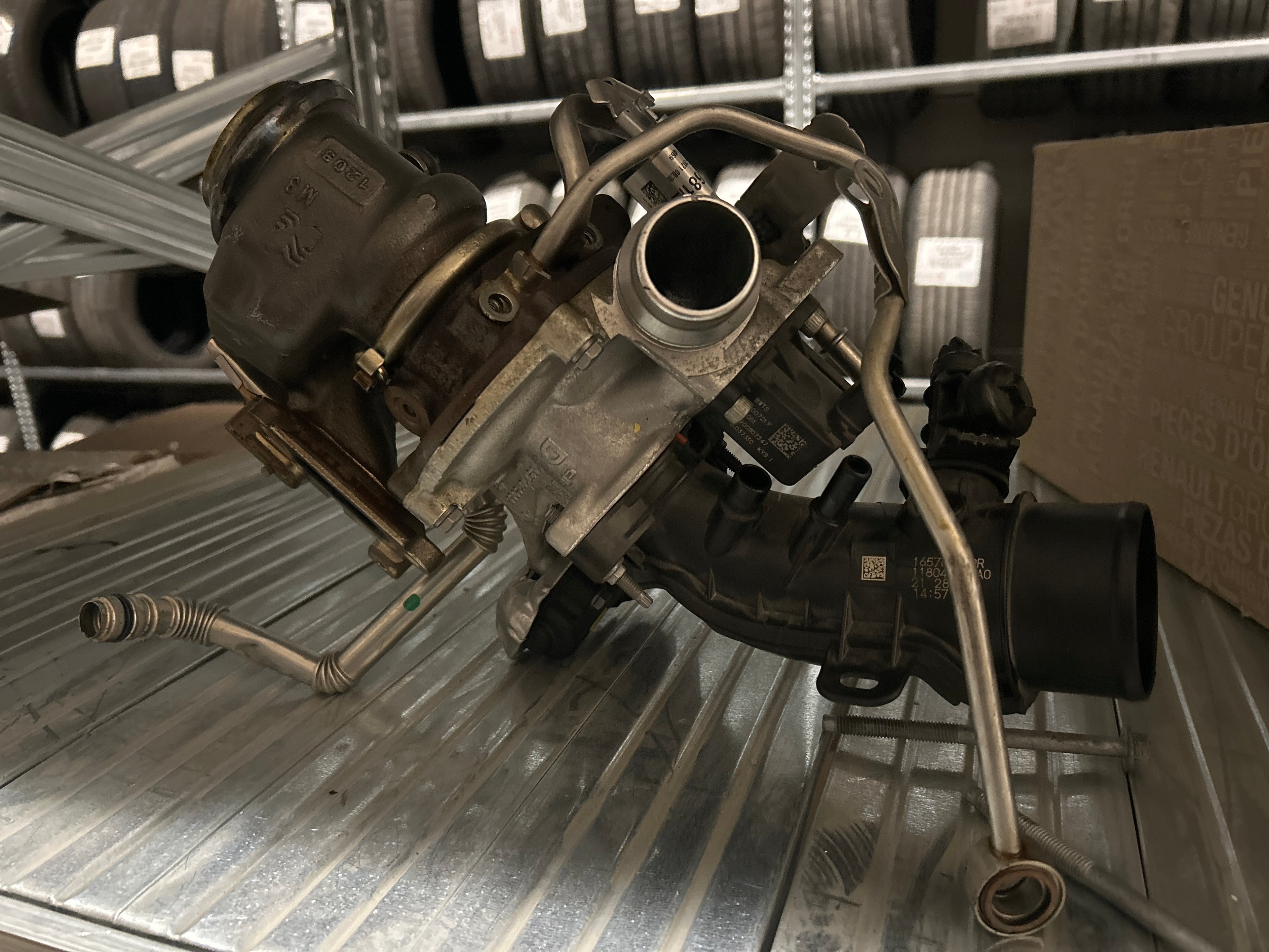 Turbina Dacia Sandero 3 usata: 144108206R - 144108375R