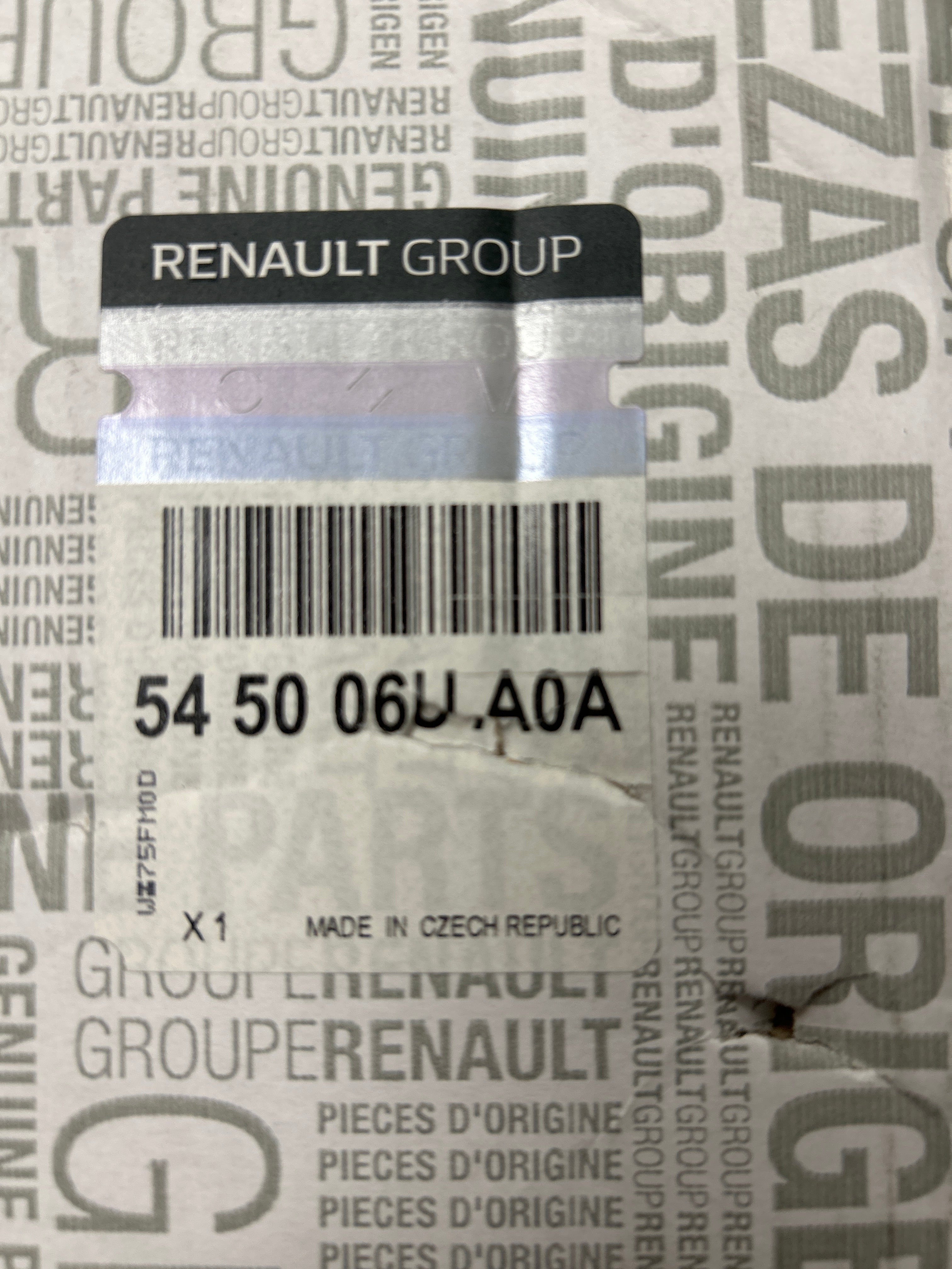 Braccio oscillante anteriore destro Renault Austral: 545006UA0A