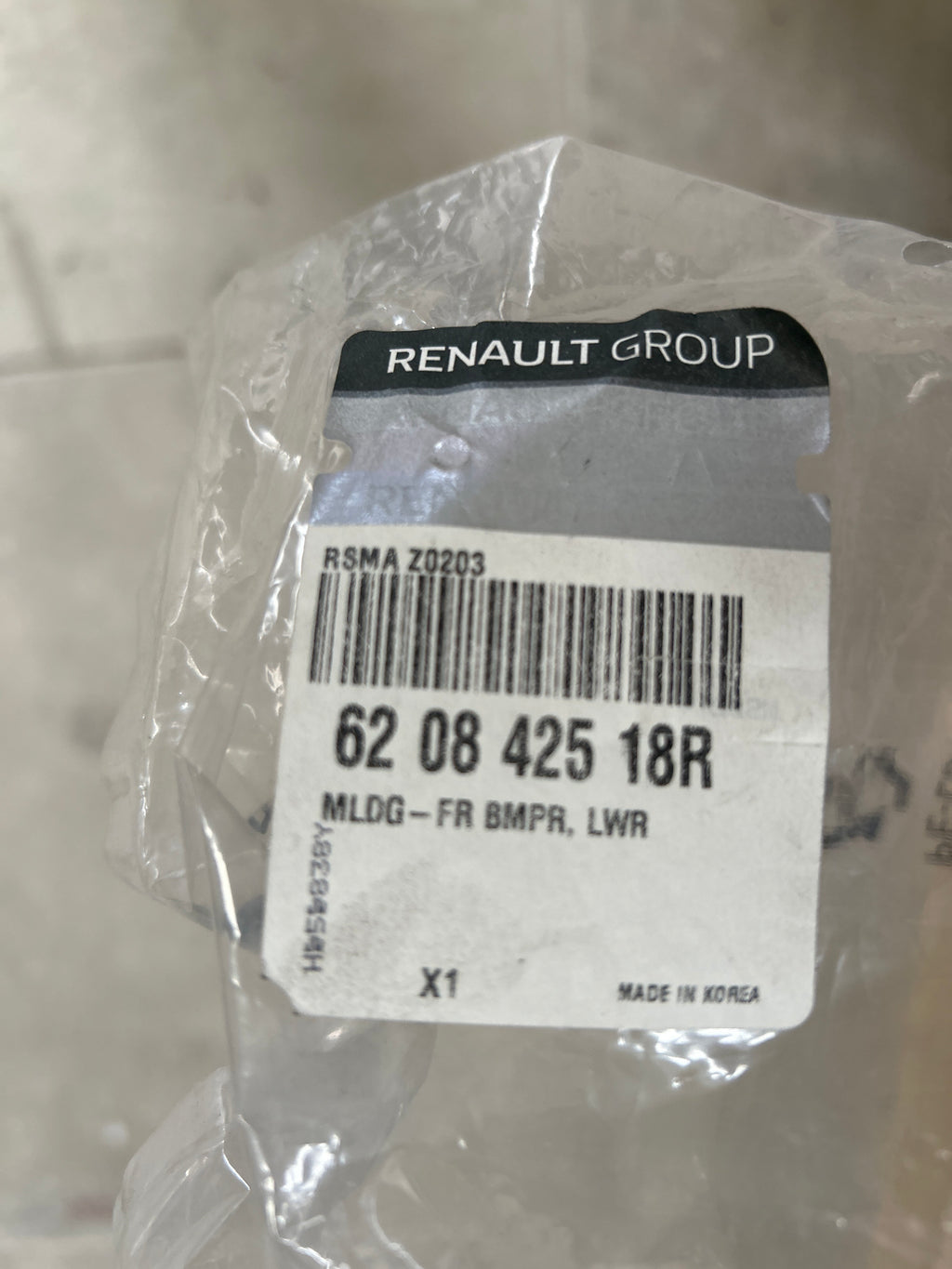 Modanatura paraurti anteriore Renault Arkana: 620842518R