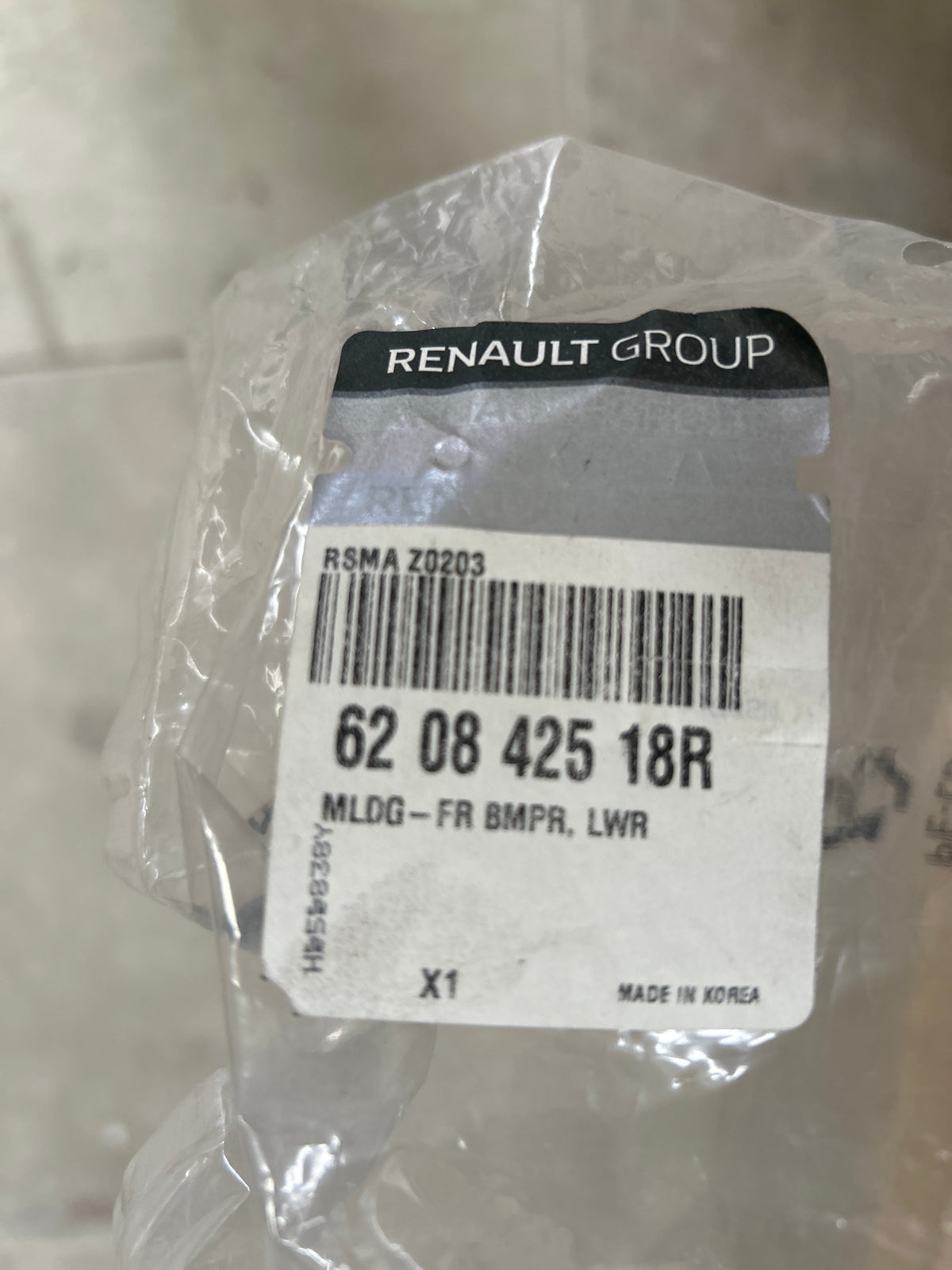 Modanatura paraurti anteriore Renault Arkana: 620842518R