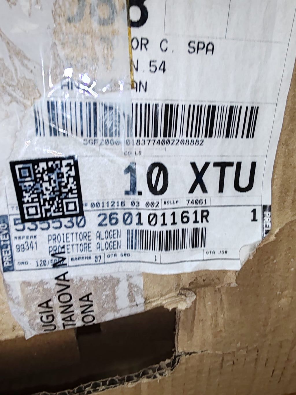 Faro anteriore destro Renault Trafic 3: 260101161R