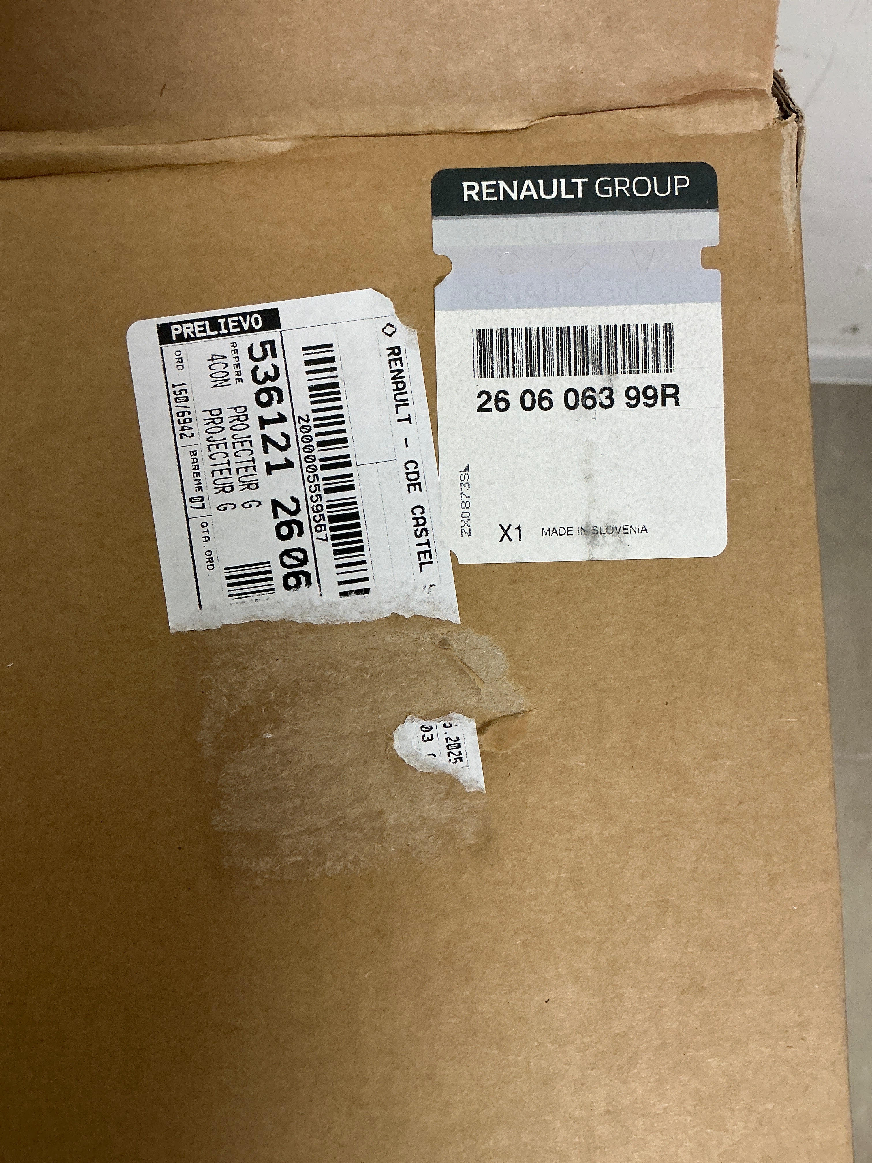 Fanale anteriore sinistro Renault Austral: 260606399R