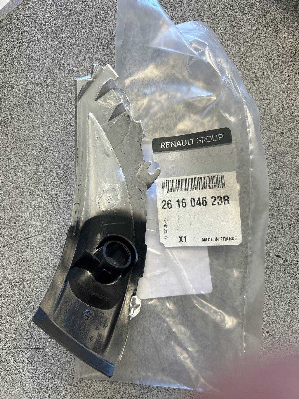 Fanale freccia anteriore destra Renault Clio 4: 261604623R