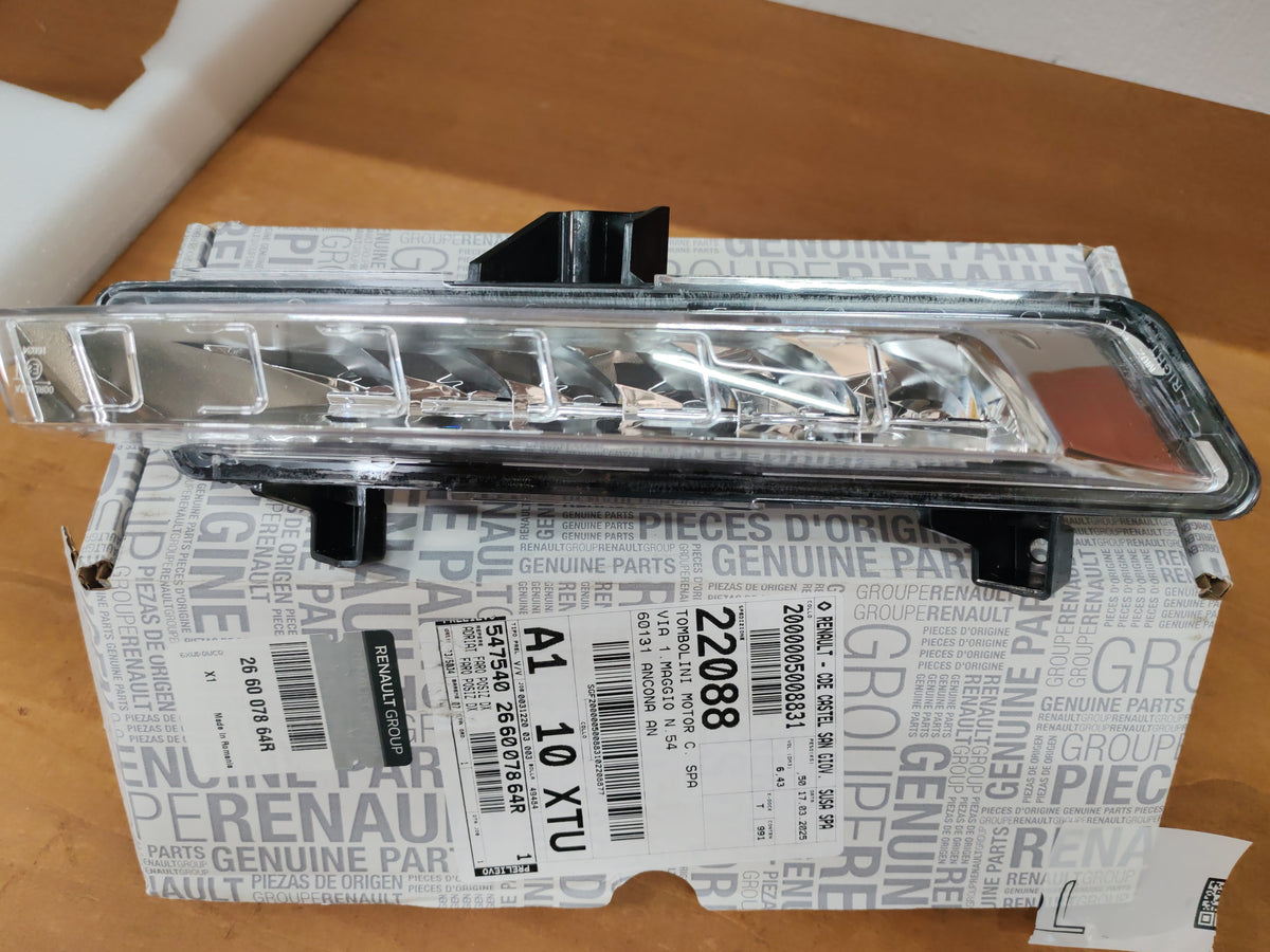 Fanale luce diurna anteriore destro Renault Clio 4: 266007864R