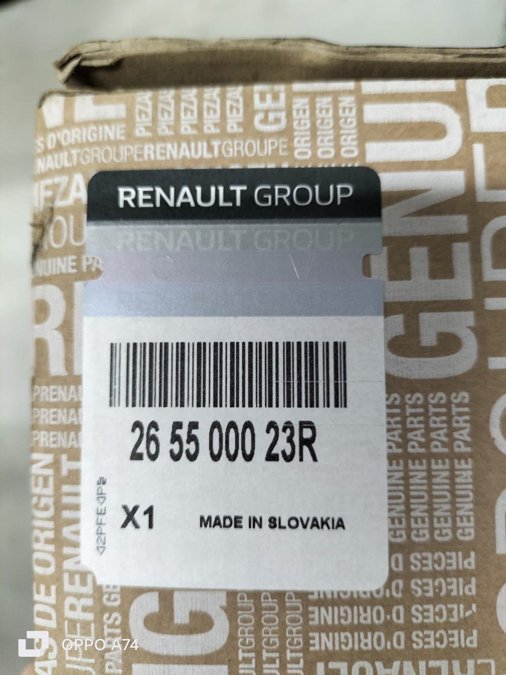 Fanale posteriore destro Renault Master 3: 265500023R