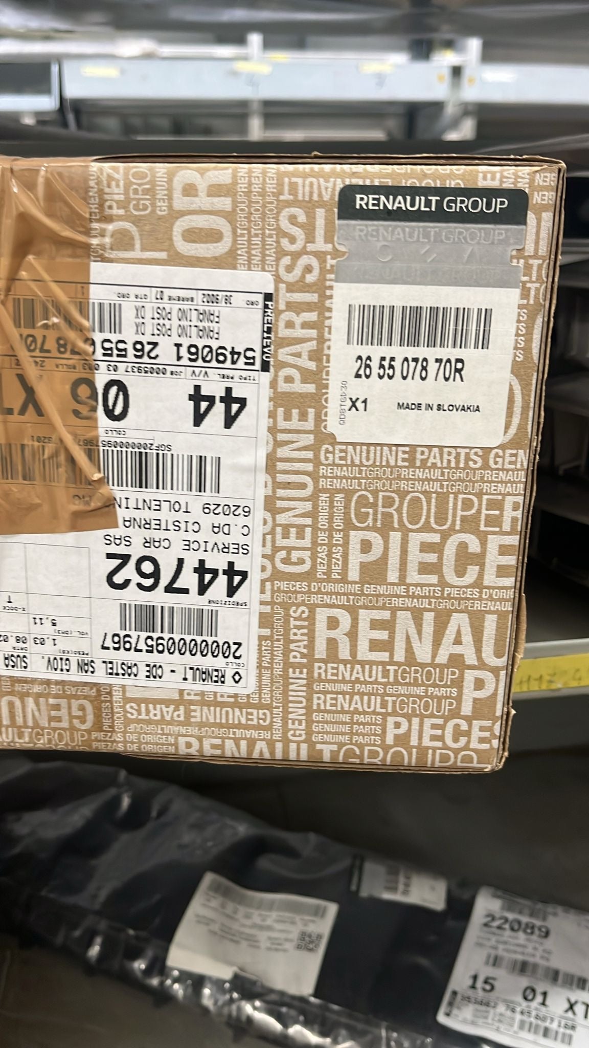 Fanale posteriore destro interno Renault Espace 5: 265507870R