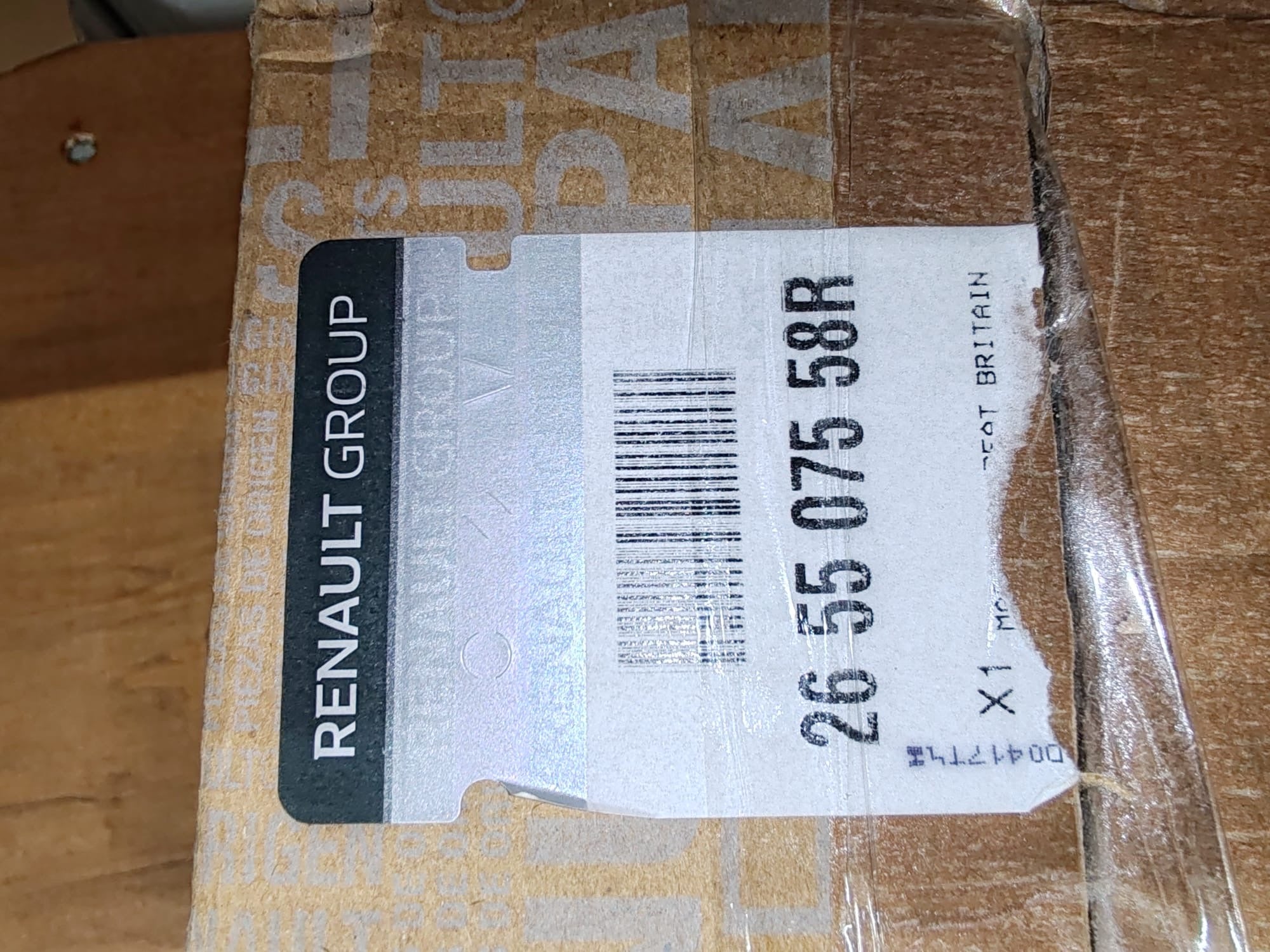 Fanale posteriore destro Renault Kangoo 3: 265507558R