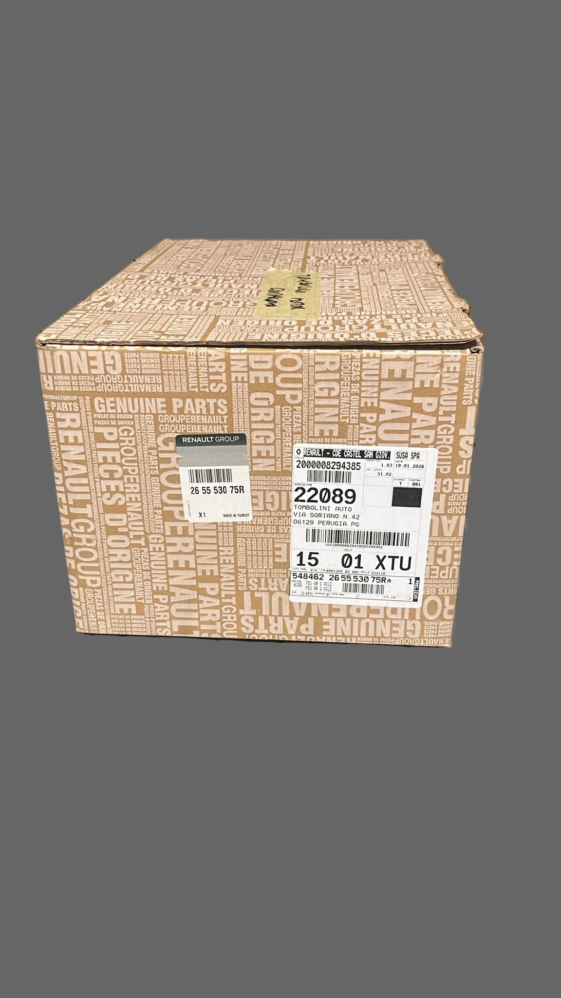 Fanale posteriore sinistro Renault Captur 2: 265553075R