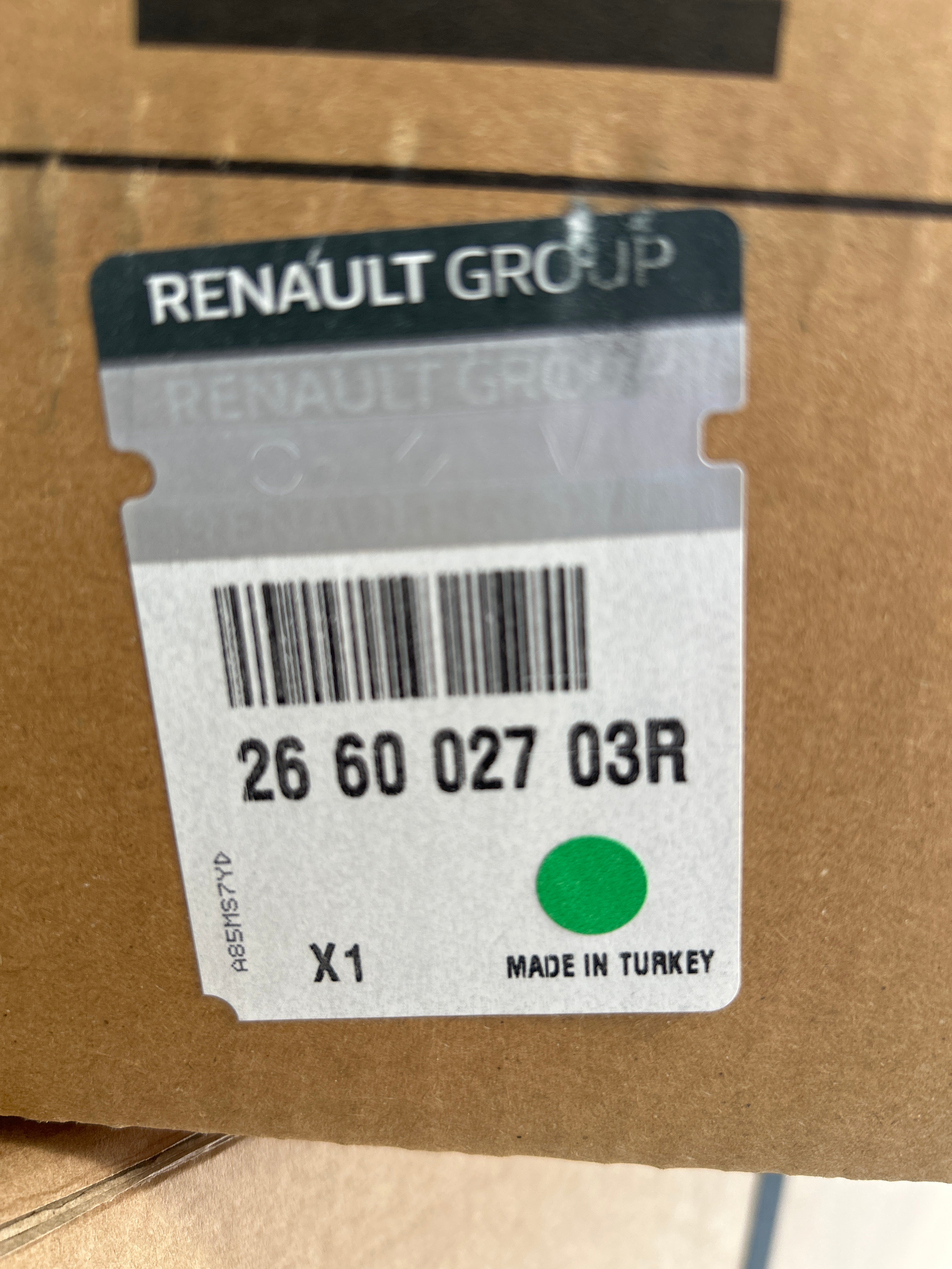 Faro di posizione destro Renault : 266002703R