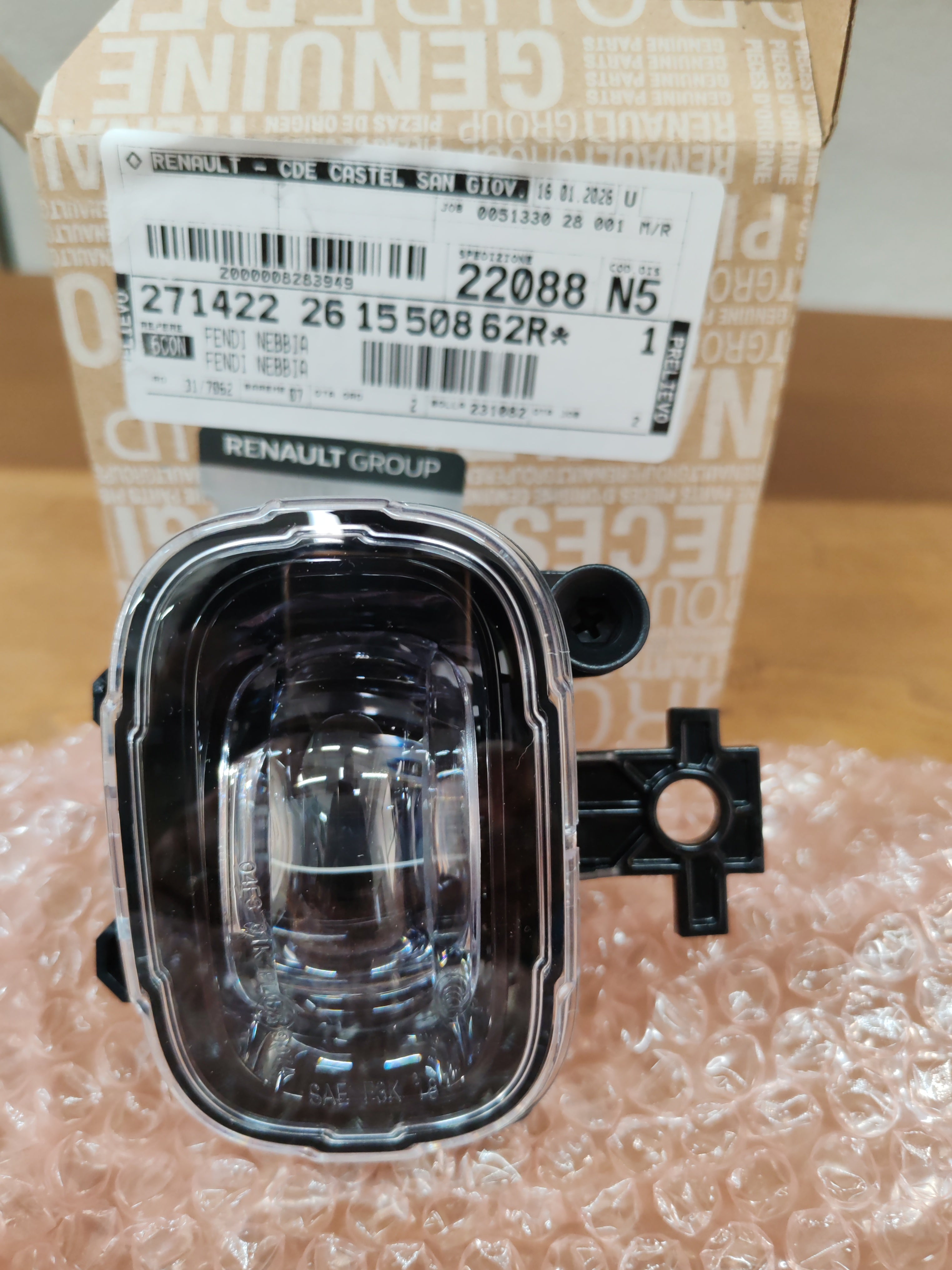 Faro fendinebbia Renault Megane 4: 261550862R