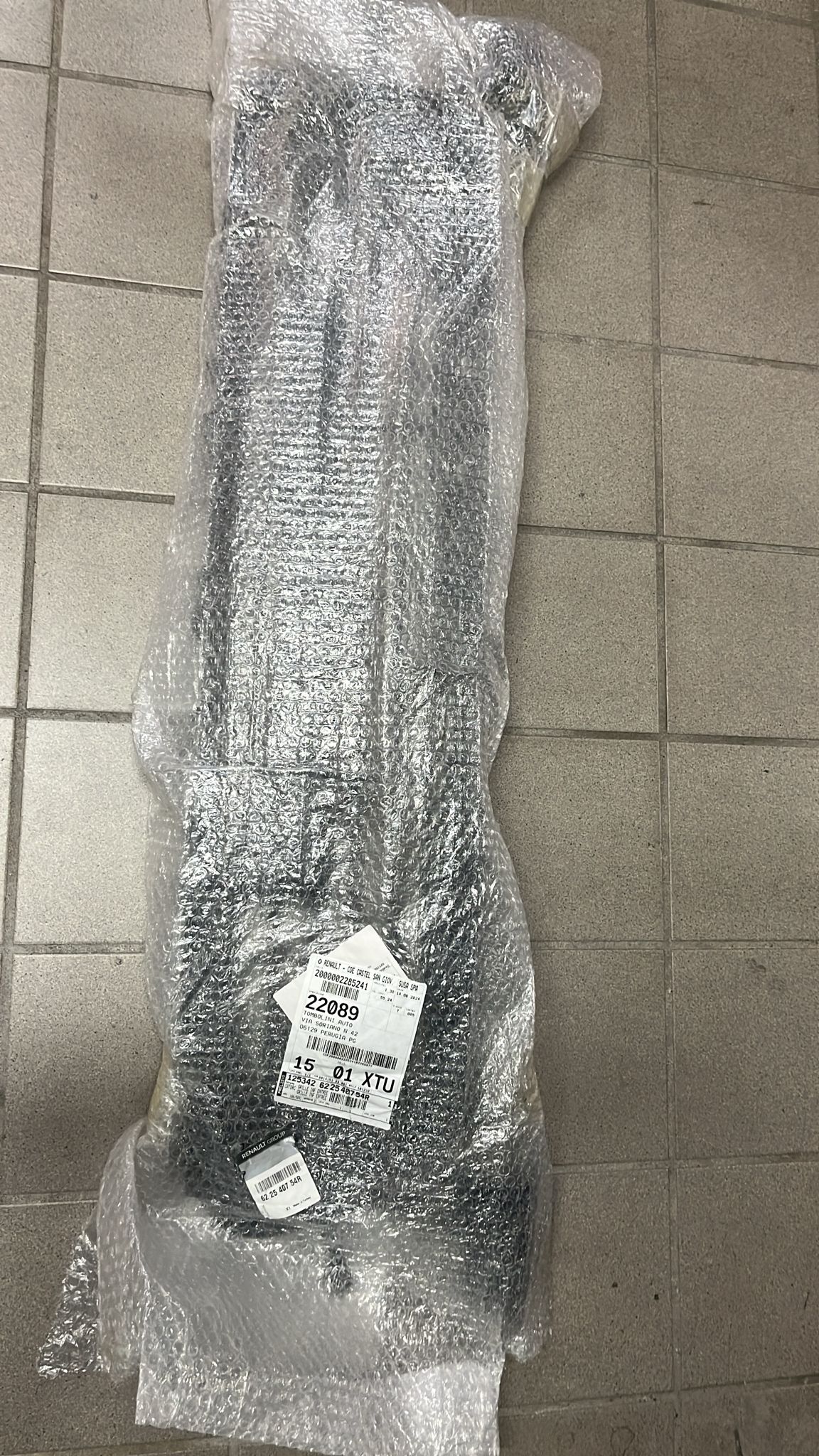 Griglia paraurti inferiore Renault Clio 4: 622540754R
