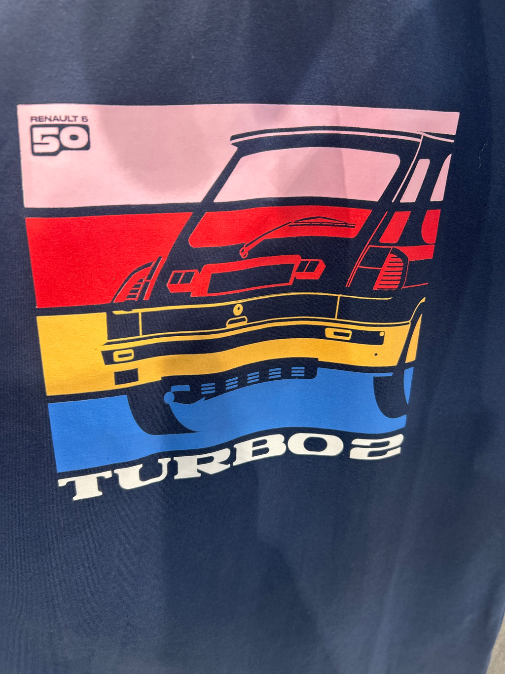 Maglietta Renault R5 turbo cinquantesimo
