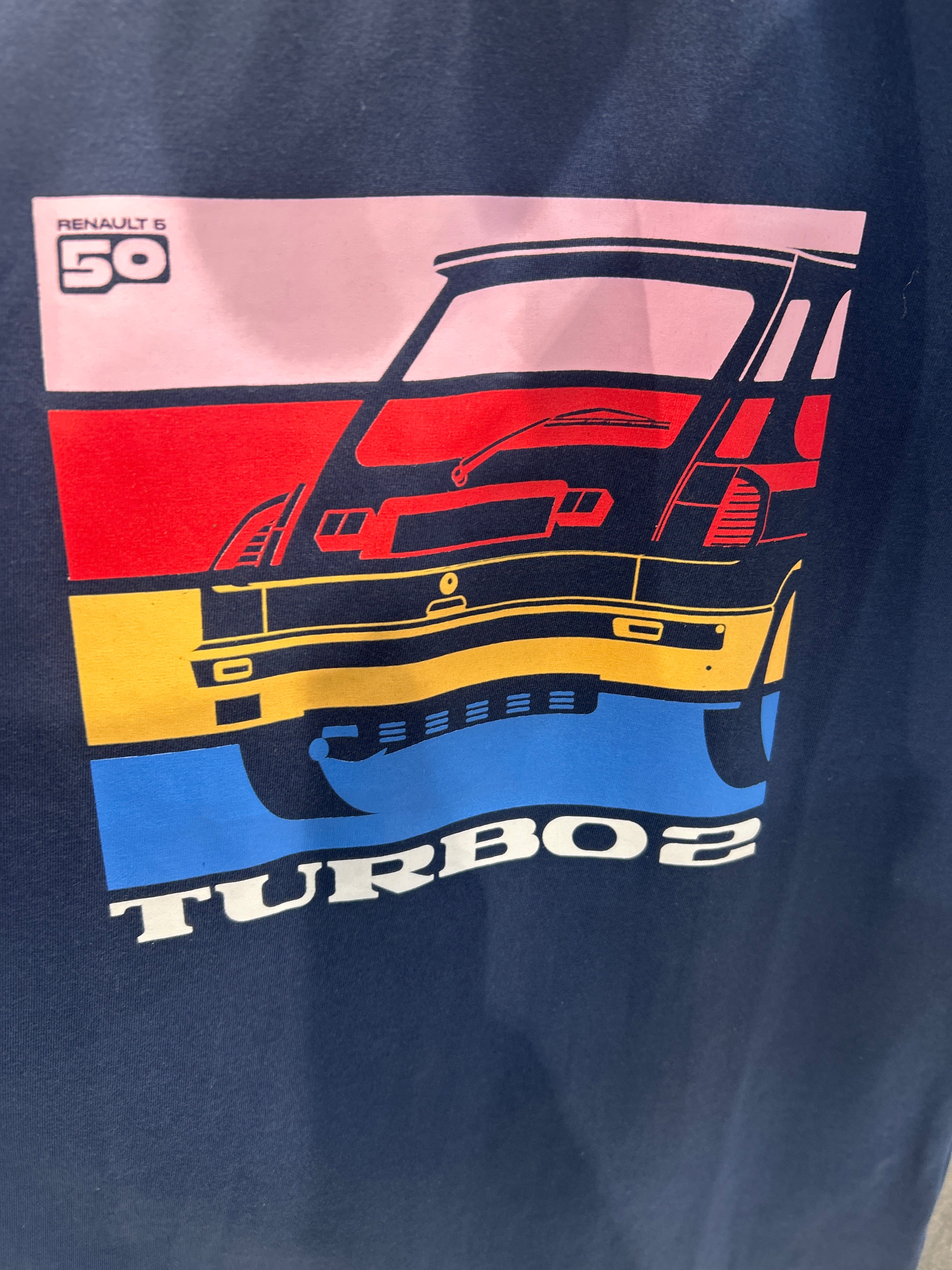Maglietta Renault R5 turbo cinquantesimo