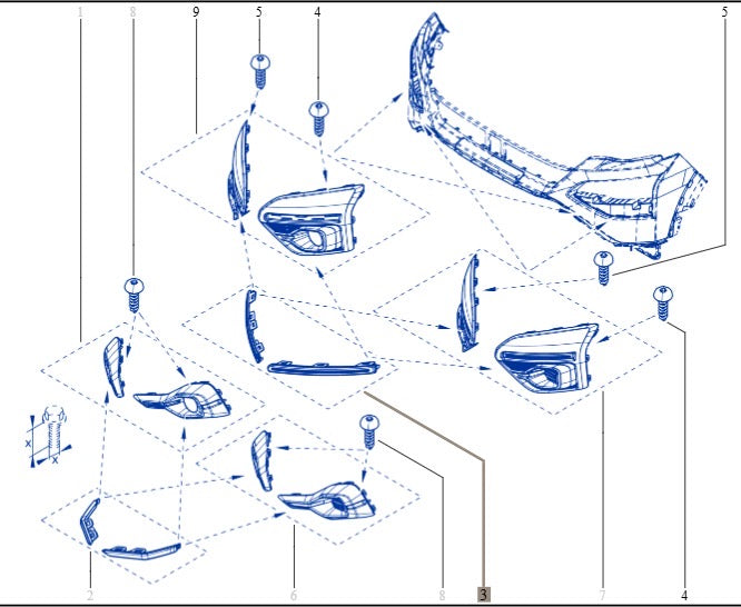 Modanatura_fendinebbia_Dacia_Sandero_260E26868R