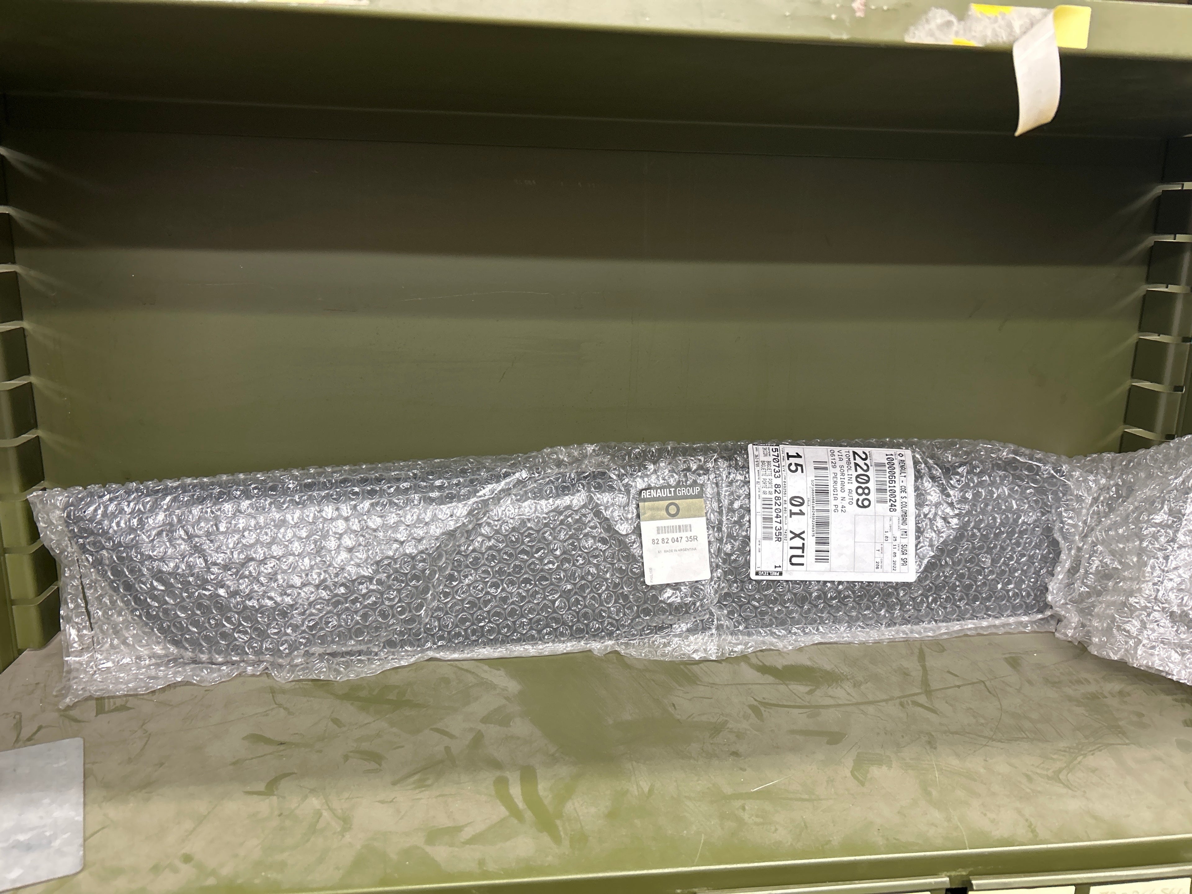 Modanatura posteriore destra Renault Kangoo1: 828204735R