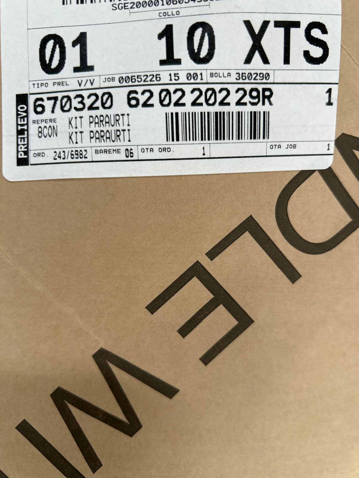 Paraurti anteriore Renault Clio 5: 620220229R