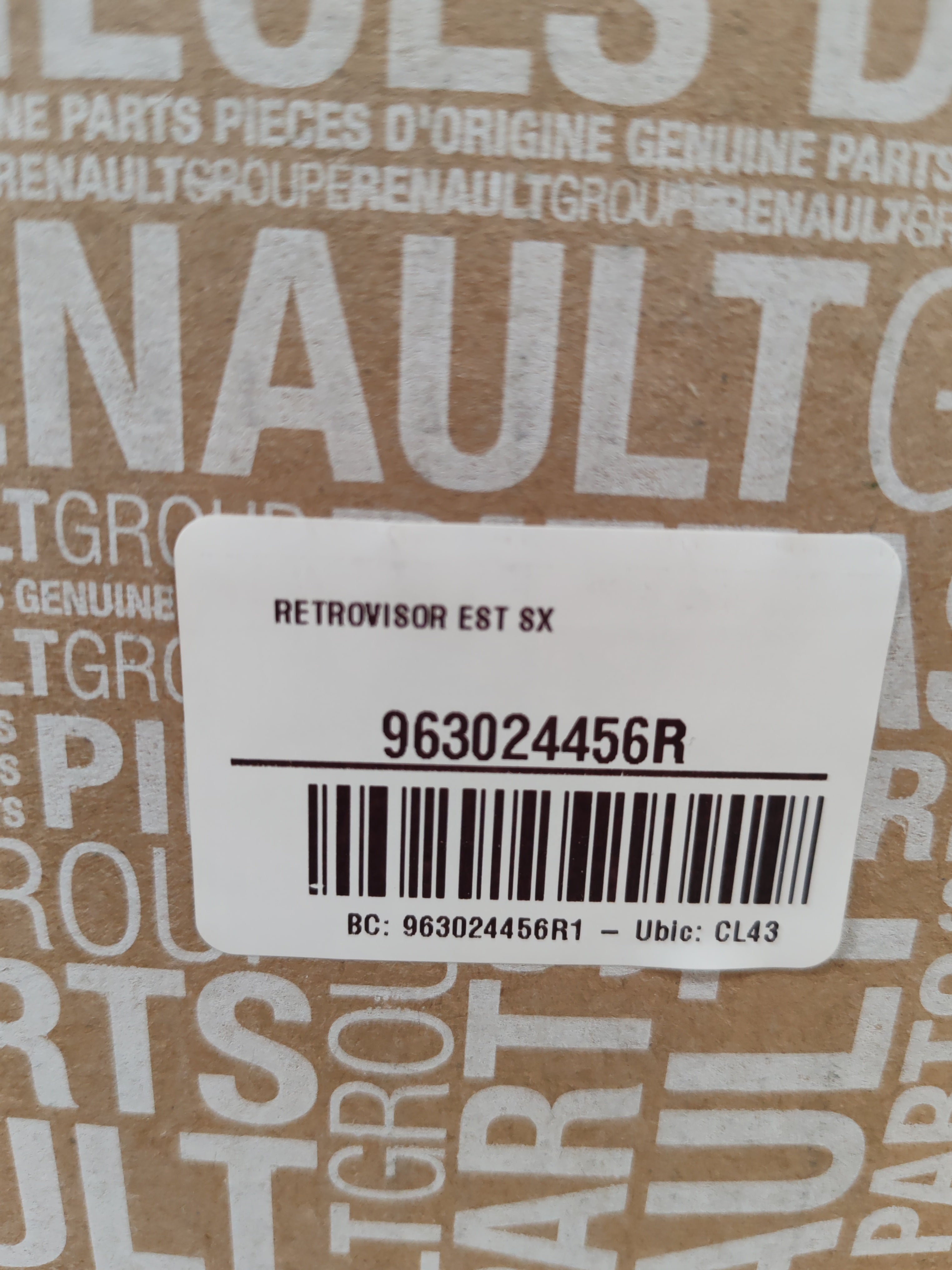 Retrovisore esterno sinistro Renault Trafic 3: 963024456R