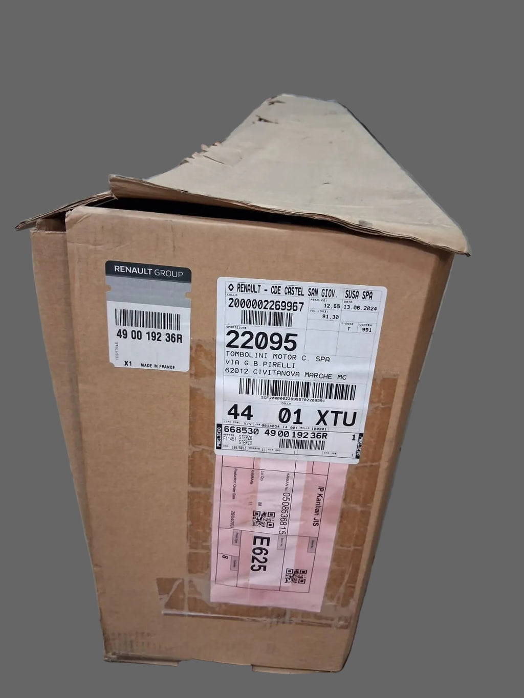 Scatola sterzo Renault Master 3: 490019236R