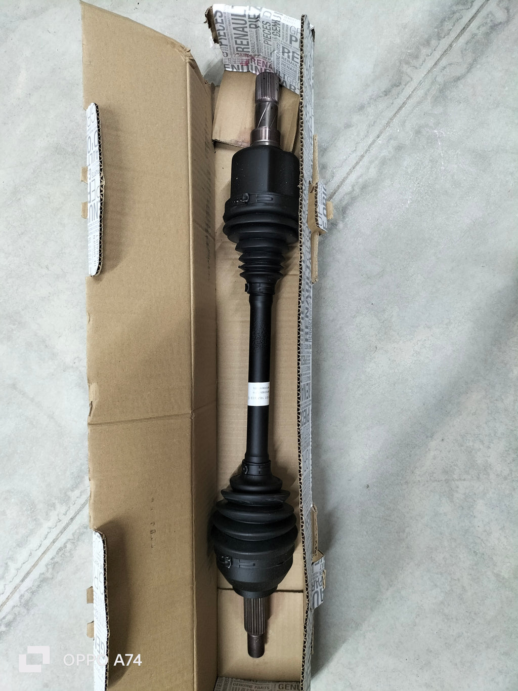 Semiasse anteriore sinistro Renault Trafic 2: 8201187933- 391016100R