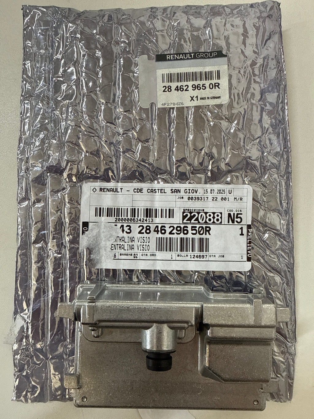 Telecamera anteriore Dacia Sandero 3: 284629650R