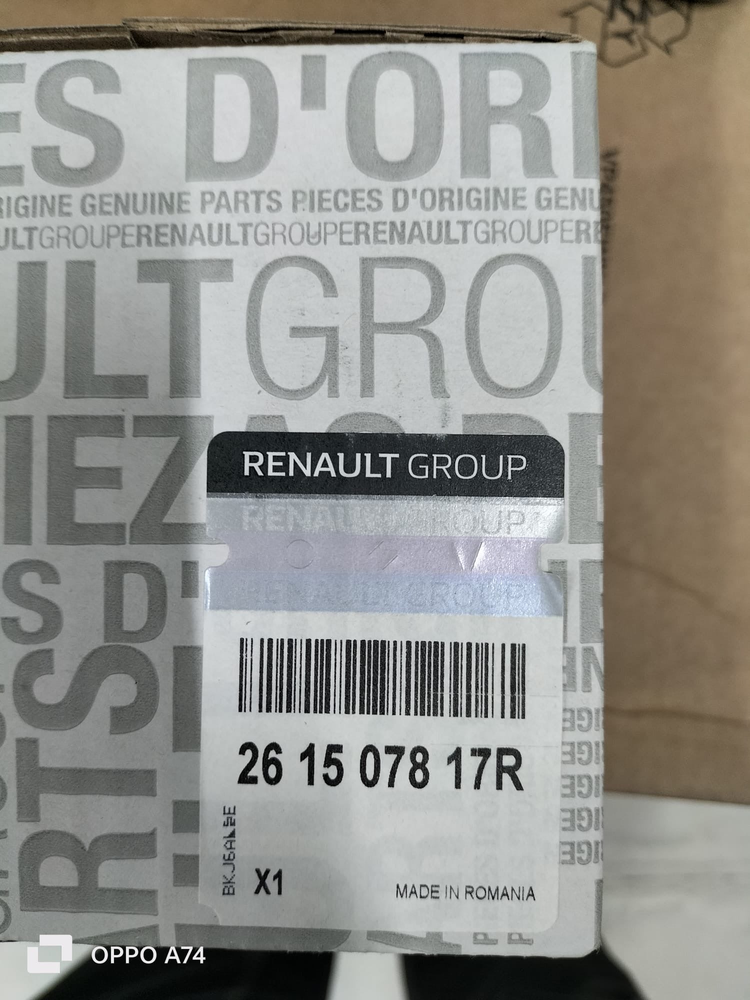 Fanale fendinebbia anteriore destro Dacia Lodgy - Dokker: 261507817R