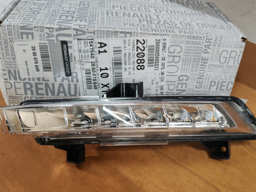 Fanale luce diurna anteriore destro Renault Clio 4: 266007864R
