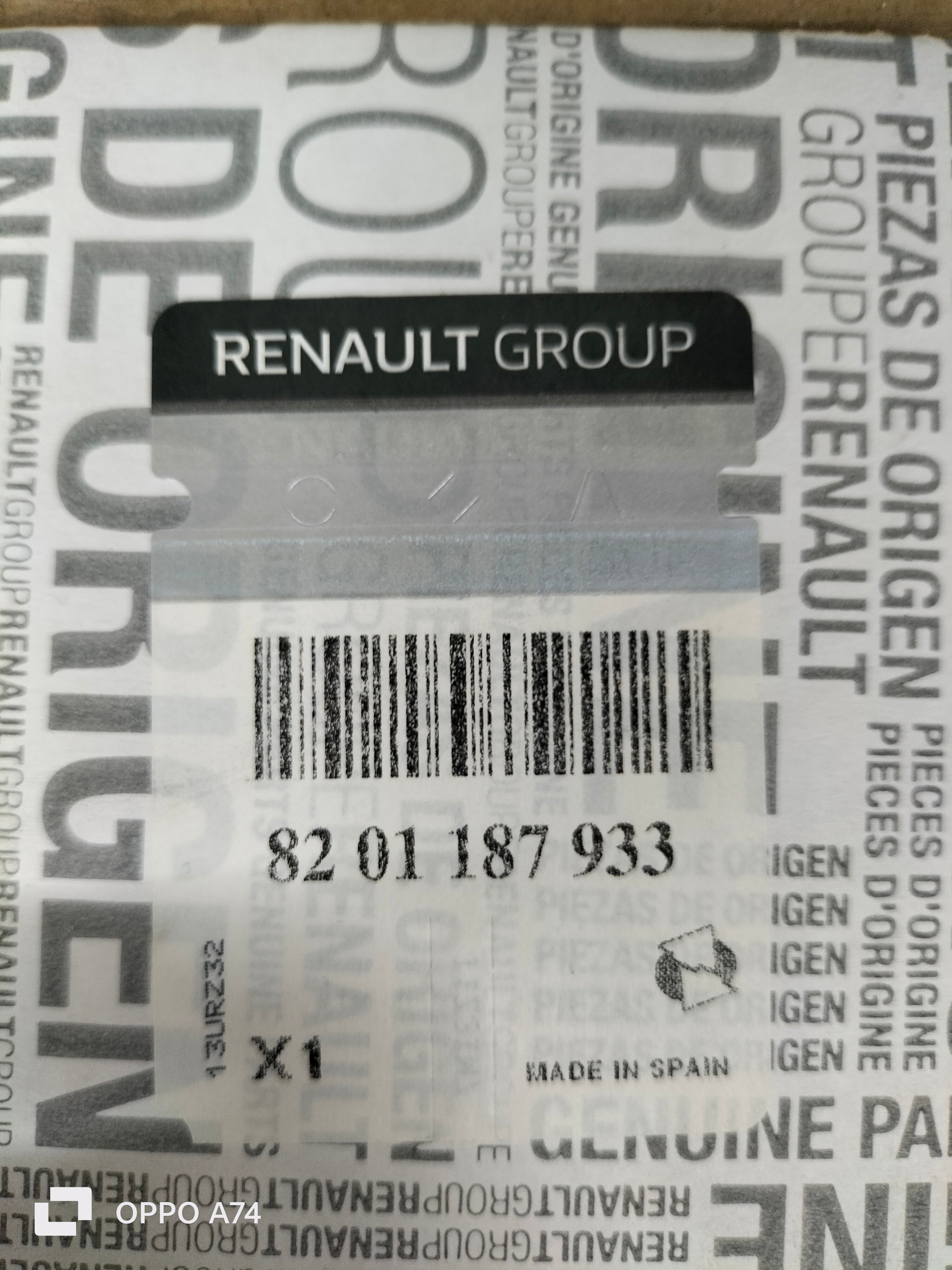 Semiasse anteriore sinistro Renault Trafic 2: 8201187933- 391016100R