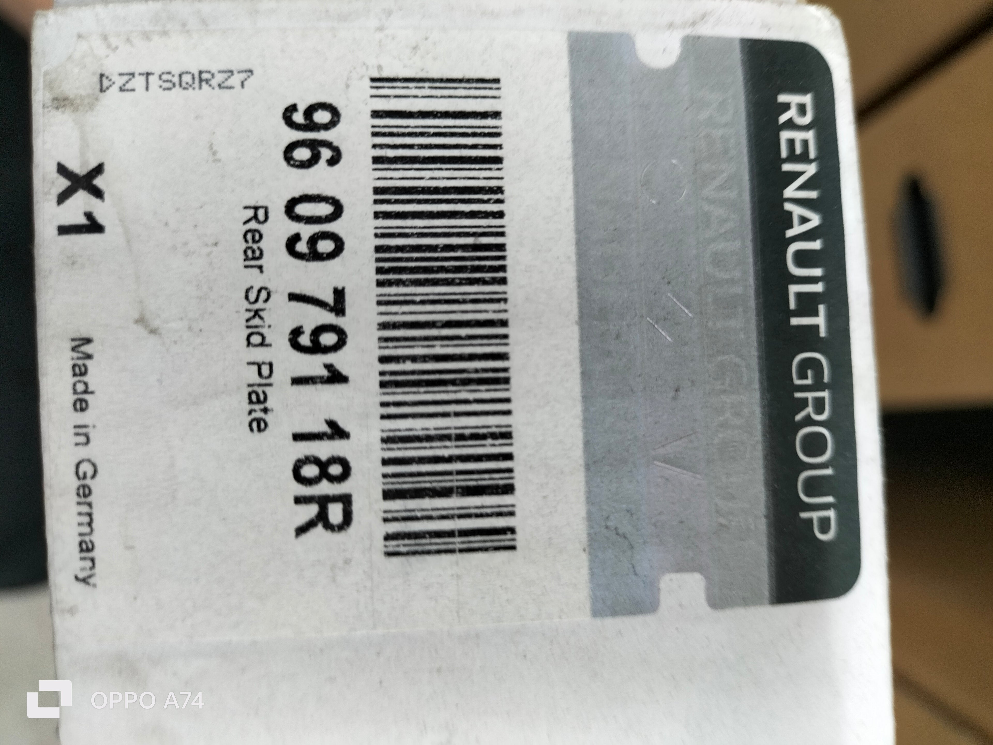 Inserto inferiore paraurti posteriore Renault Austral : 960979118R