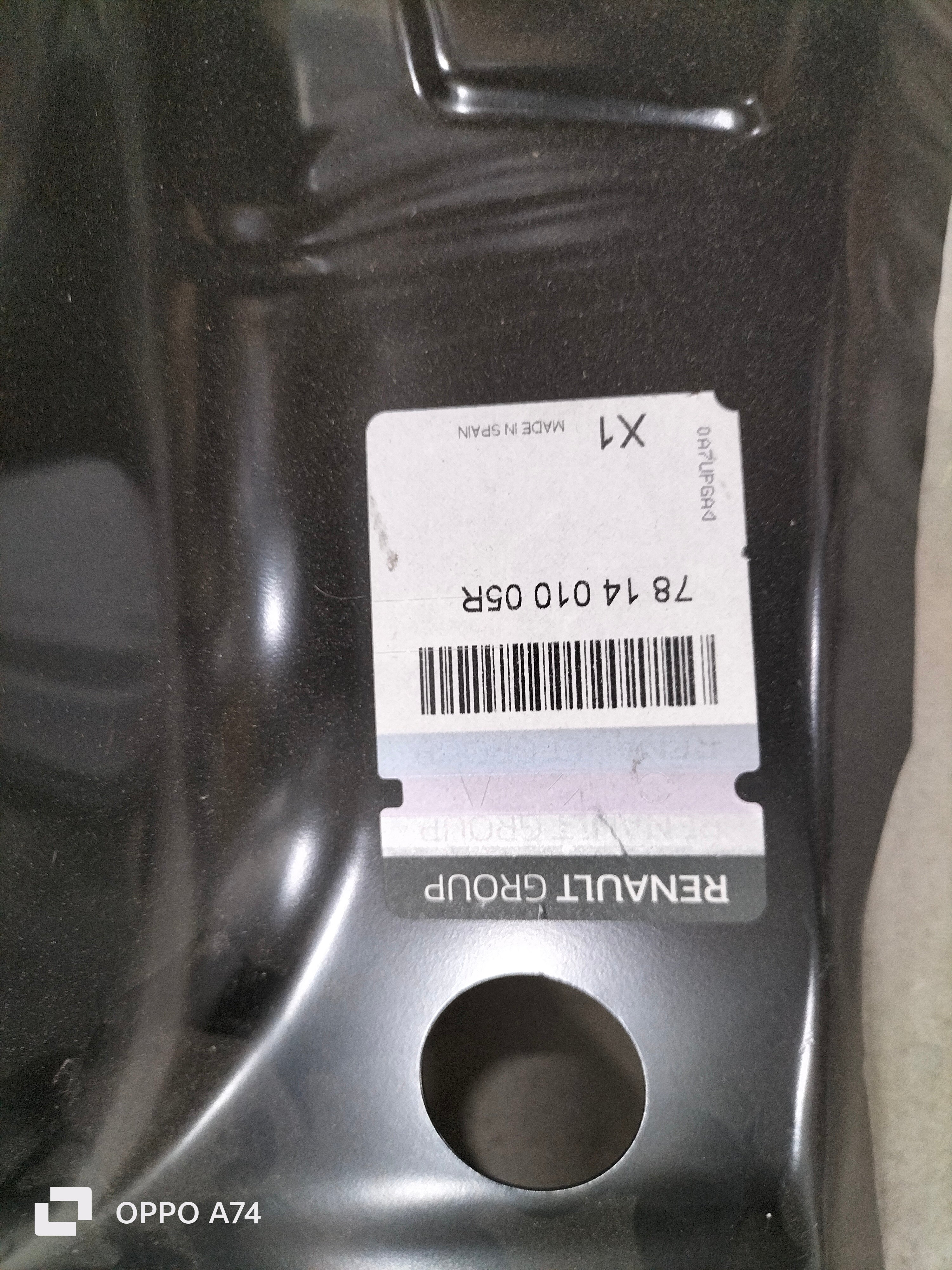 Supporto luce posteriore destro Renault Megane 3: 781401005R
